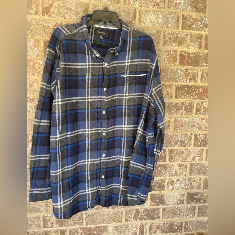 Adam Levine flannel button down shirt - size 3XL
